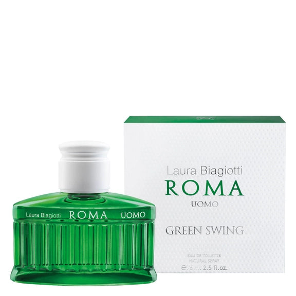 Laura Biagiotti Roma Uomo Green Swing EDT 75 ml